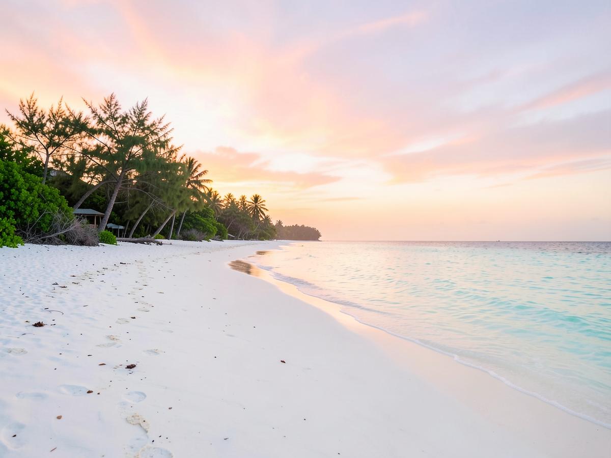 Belle Mare beach