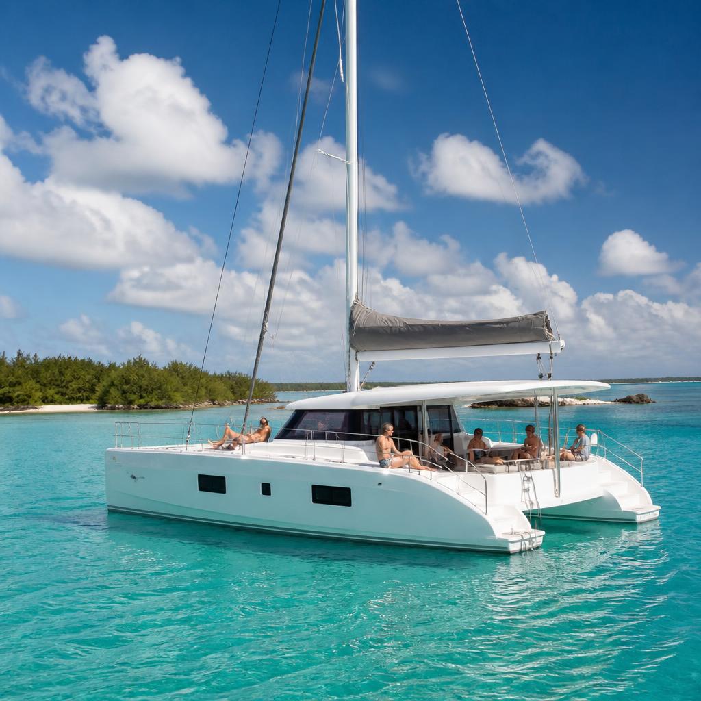Catamaran — Île aux Cerfs