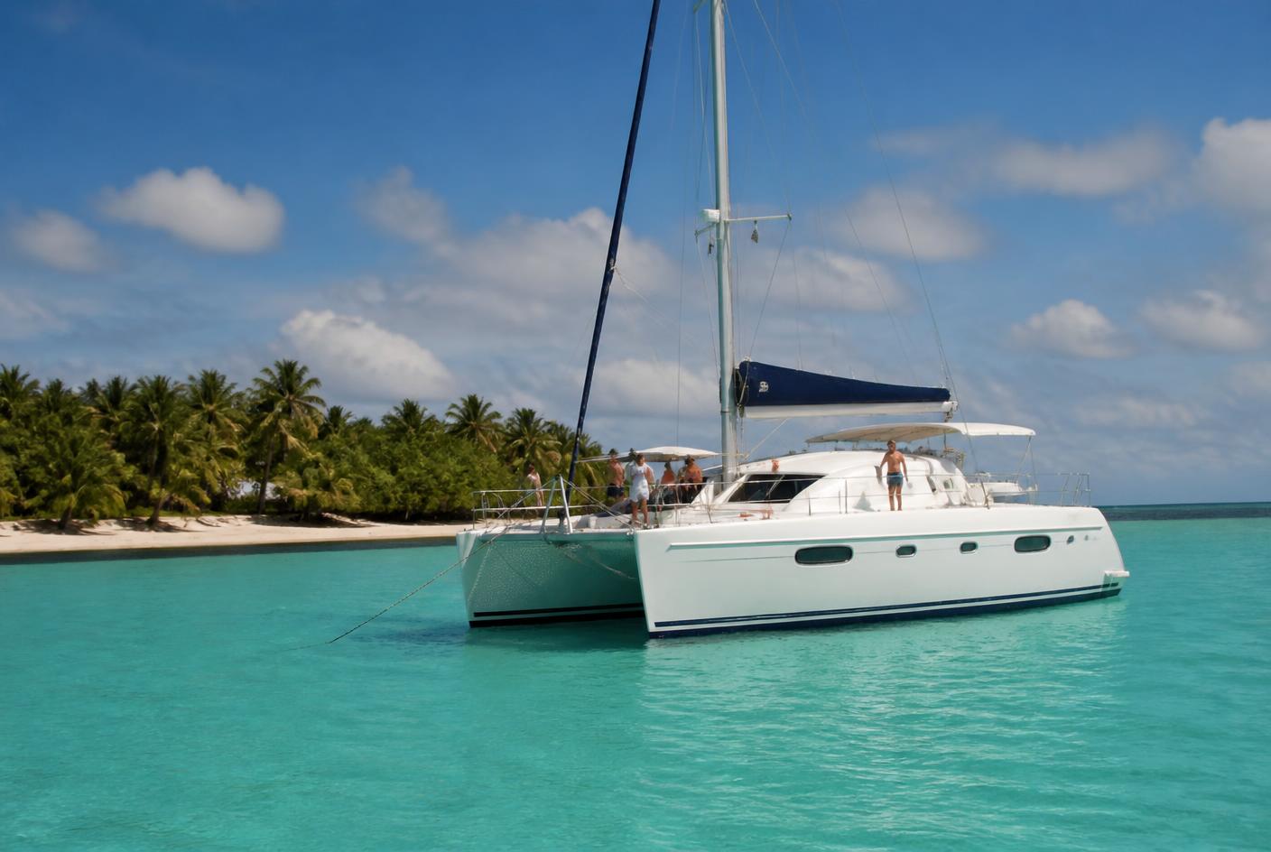 Catamaran — Île aux Cerfs