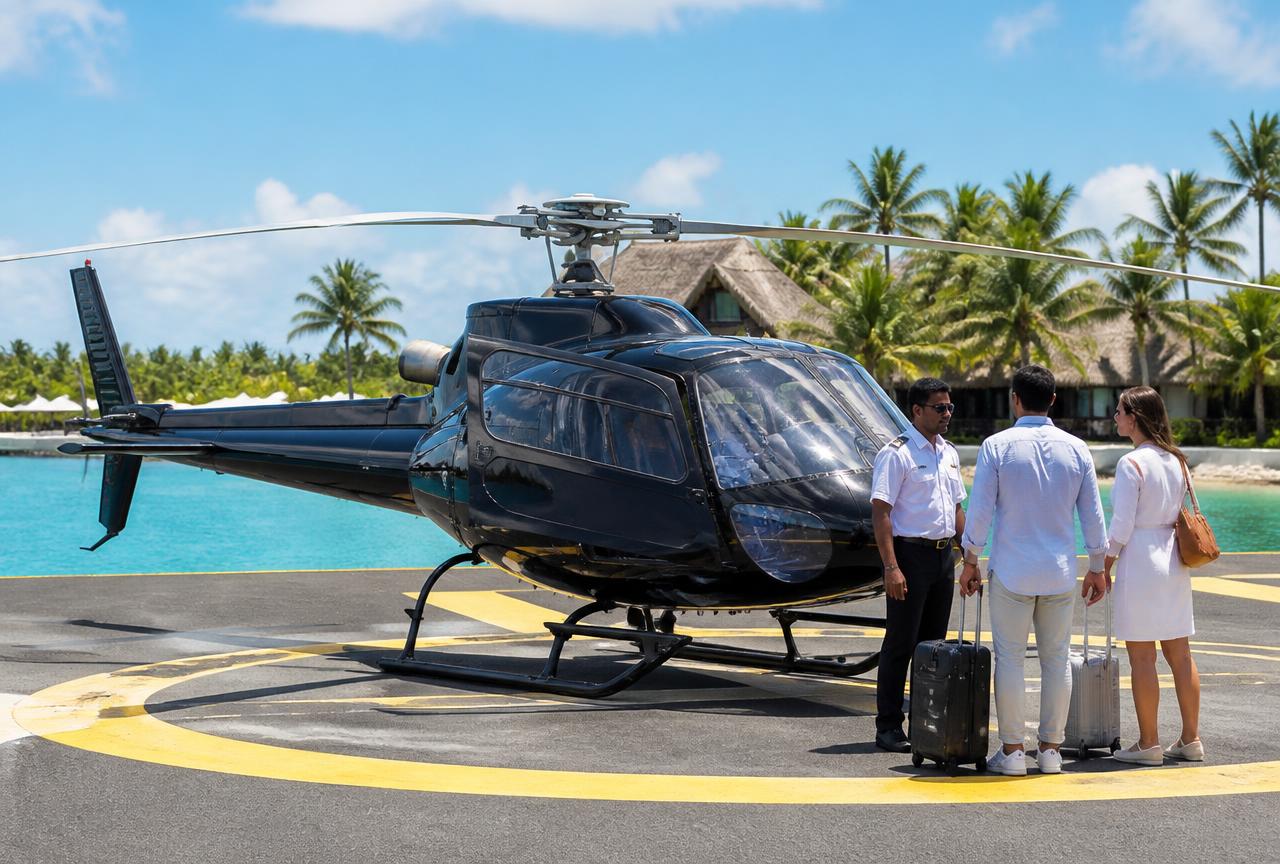 VIP Helicopter Transfer — Airport ⇄ Hotel
